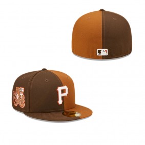 Pittsburgh Pirates Fall Split 59FIFTY Fitted Hat