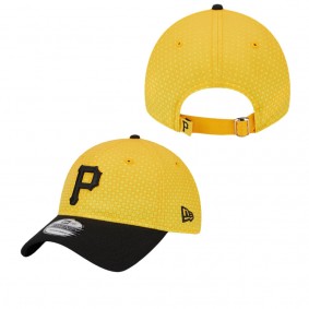 Men's Pittsburgh Pirates Gold Black 2023 City Connect 9TWENTY Adjustable Hat