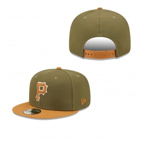Men's Pittsburgh Pirates Green Brown Color Pack Two-Tone 9FIFTY Snapback Hat