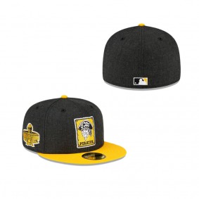 Pittsburgh Pirates Just Caps Heathered Crown 59FIFTY Fitted Hat
