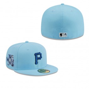 Men's Pittsburgh Pirates Light Blue 59FIFTY Fitted Hat