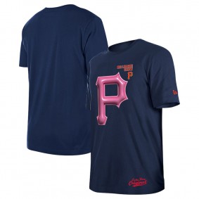 Men's Pittsburgh Pirates Navy Big League Chew T-Shirt