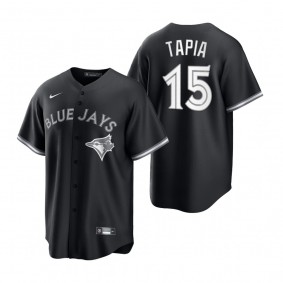 Toronto Blue Jays Raimel Tapia Nike Black White Replica Official Jersey