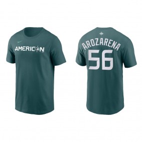 Randy Arozarena American League Teal 2023 MLB All-Star Game Name & Number T-Shirt