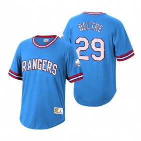 Texas Rangers Adrian Beltre Mitchell & Ness Light Blue Cooperstown Collection Wild Pitch Jersey T-Shirt