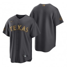 Texas Rangers Charcoal 2022 MLB All-Star Game Replica Jersey