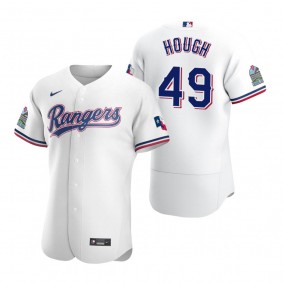 Texas Rangers Charlie Hough Nike White Retired Player Authentic Jersey