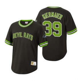 Tampa Bay Rays Kevin Kiermaier Mitchell & Ness Black Cooperstown Collection Wild Pitch Jersey T-Shirt