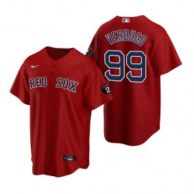 Boston Red Sox Alex Verdugo Red 2022 Replica Alternate Jersey