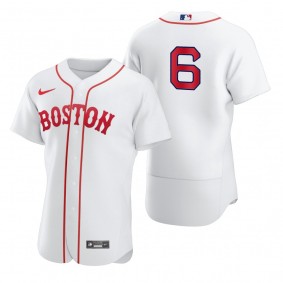Men's Boston Red Sox Bill Buckner White 2021 Patriots' Day Authentic Jersey
