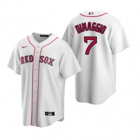 Boston Red Sox Dom DiMaggio Nike White Retired Player Replica Jersey
