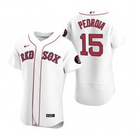Dustin Pedroia Boston Red Sox White Authentic Jerry Remy Jersey