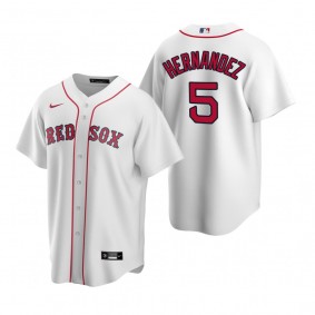 Boston Red Sox Enrique Hernandez Nike White Replica Home Jersey