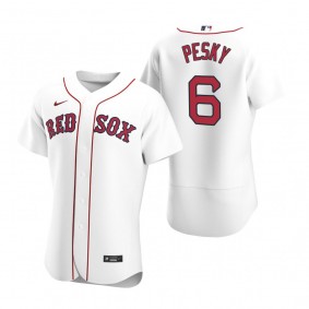 Boston Red Sox Johnny Pesky Nike White Retired Player Authentic Jersey