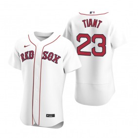 Boston Red Sox Luis Tiant Nike White Retired Player Authentic Jersey