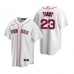 Boston Red Sox Luis Tiant Nike White Retired Player Replica Jersey