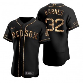 Boston Red Sox Matt Barnes Nike X Renzo Cardoni Black Python Skin Authentic Jersey