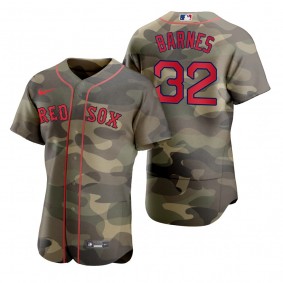 Boston Red Sox Matt Barnes Camo Authentic 2021 Armed Forces Day Jersey