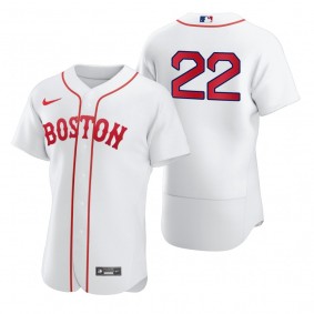 Men's Boston Red Sox Mike Stanley White 2021 Patriots' Day Authentic Jersey