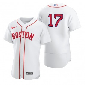 Men's Boston Red Sox Nathan Eovaldi White 2021 Patriots' Day Authentic Jersey
