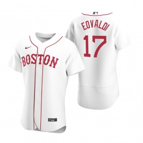 Men's Boston Red Sox Nathan Eovaldi Nike White Authentic 2020 Alternate Jersey