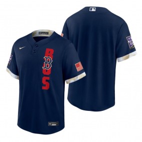 Boston Red Sox Navy 2021 MLB All-Star Game Replica Jersey