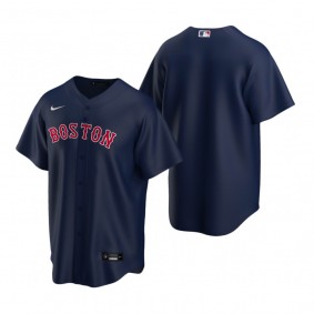Men's Boston Red Sox Nike Navy Replica Alternate Jersey
