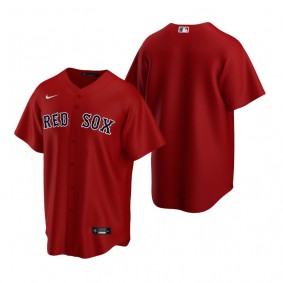 Boston Red Sox Nike Red Replica Alternate Jersey