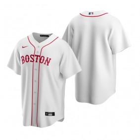 Boston Red Sox Nike White Replica Alternate Jersey