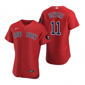 Boston Red Sox Rafael Devers Red Jerry Remy Authentic Jersey