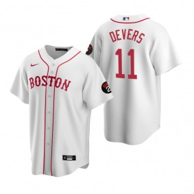 Rafael Devers Boston Red Sox White Replica Jersey