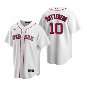 Boston Red Sox Scott Hatteberg Nike White Retired Player Replica Jersey