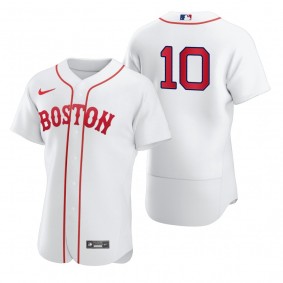 Men's Boston Red Sox Scott Hatteberg White 2021 Patriots' Day Authentic Jersey