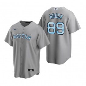 Boston Red Sox Tanner Houck Gray 2022 Father's Day Replica Jersey