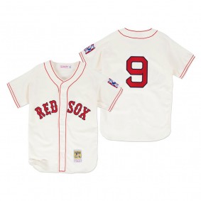 Boston Red Sox Ted Williams Cream 1939 Authentic Home Jersey