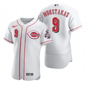 Cincinnati Reds Mike Moustakas Nike White 2020 Authentic Jersey