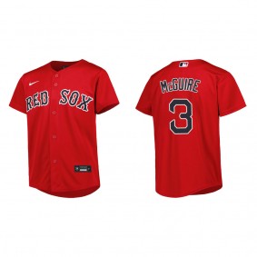 Reese McGuire Youth Boston Red Sox Red Alternate Replica Jersey