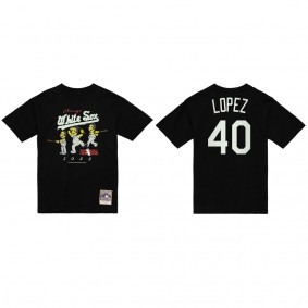 Reynaldo Lopez Chicago White Sox Lyrical Lemonade x M&N Black T-Shirt