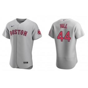 Men's Boston Red Sox Rich Hill Gray Authentic Road Jersey