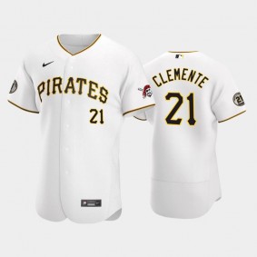Roberto Clemente Day Authentic Pirates Jersey White