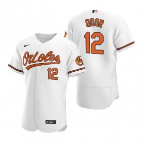 Men's Baltimore Orioles Rougned Odor White Authentic Home Jersey