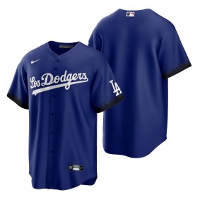 Los Angeles Dodgers Royal 2021 City Connect Replica Jersey