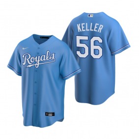 Kansas City Royals Brad Keller Nike Light Blue Replica Alternate Jersey