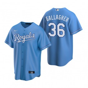 Kansas City Royals Cam Gallagher Nike Light Blue Replica Alternate Jersey