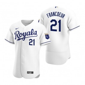 Kansas City Royals Jeff Francoeur Nike White Retired Player Authentic Jersey