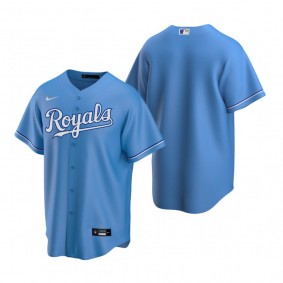 Kansas City Royals Nike Light Blue Replica Alternate Jersey