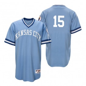 Royals Whit Merrifield Light Blue 1976 Turn Back the Clock Authentic Jersey