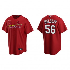 Ryan Helsley Men's St. Louis Cardinals Red Alternate Replica Jersey