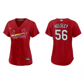 Ryan Helsley Women's St. Louis Cardinals Red Alternate Replica Jersey