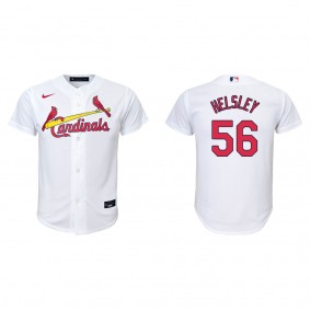 Ryan Helsley Youth St. Louis Cardinals White Home Replica Jersey